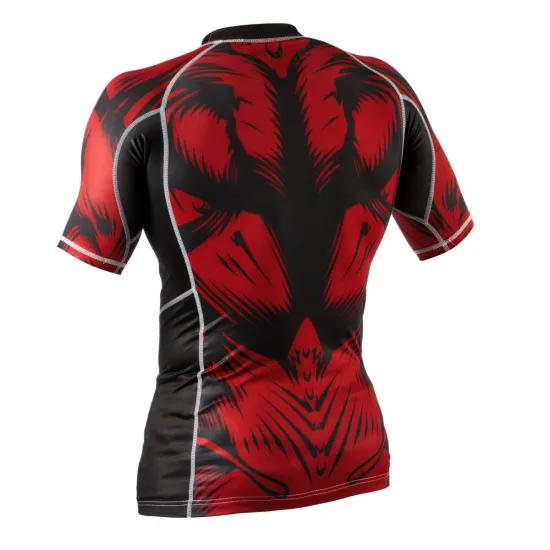 Рашгард із коротким рукавом Peresvit Beast Silver Force Burn Red-S