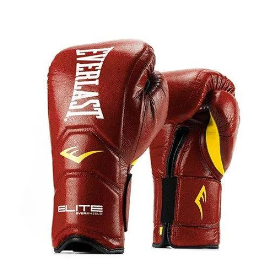 Боксерські рукавички Everlast Elite Hook & Loop Training Gloves-14