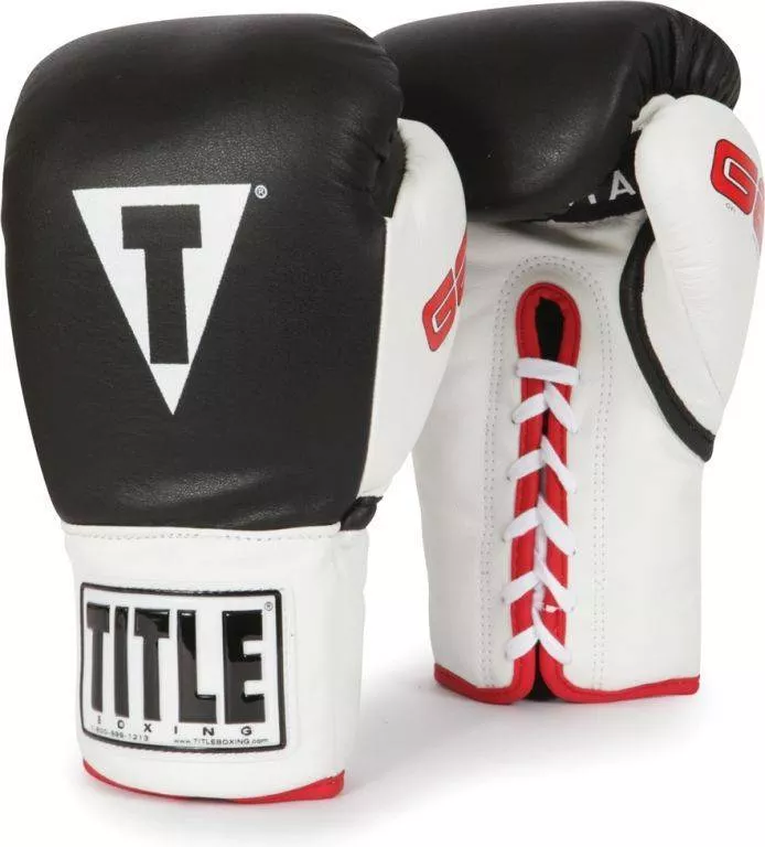 Боксерские перчатки профессиональные TITLE Gel Official Pro Fight
