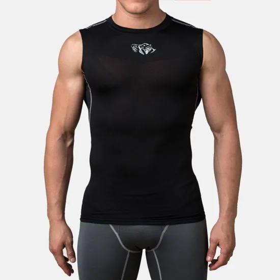 Компрессионная футболка без рукавов Peresvit Air Motion Compression Tank Black-S