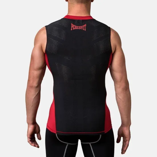Компресійна футболка з рукавом Peresvit Air Motion Compression Tank Red-S