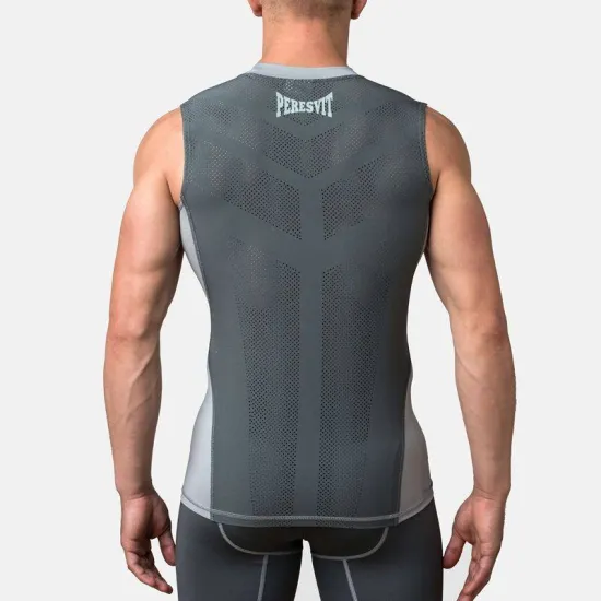 Компрессионная футболка без рукавов Peresvit Air Motion Compression Tank Heather Grey-S