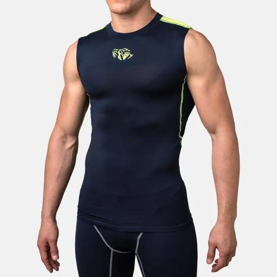 Компрессионная футболка без рукавов Peresvit Air Motion Compression Tank Navy-S