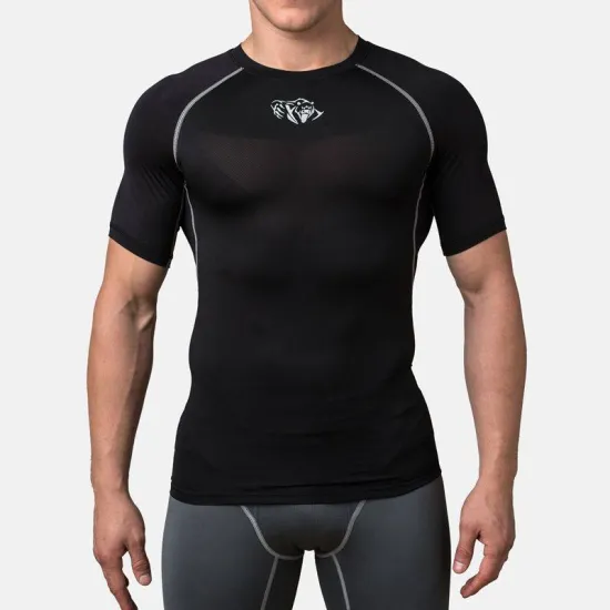 Компрессионная футболка Peresvit Air Motion Compression Short Sleeve Black-S