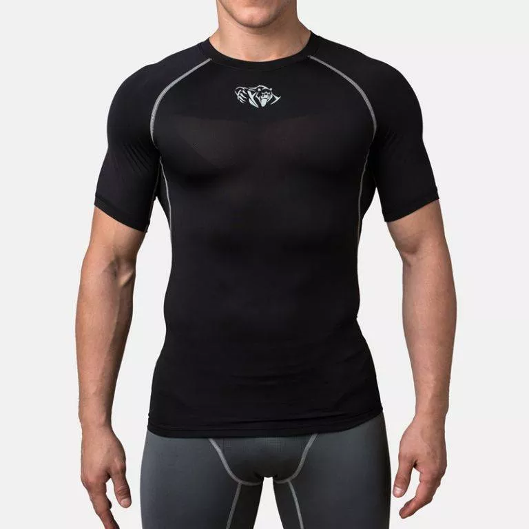 Компресійна футболка Peresvit Air Motion Compression Short Sleeve Black Grey-S