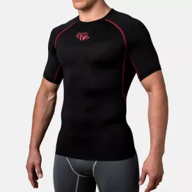 Компрессионная футболка Peresvit Air Motion Compression Short Sleeve Black Red-S