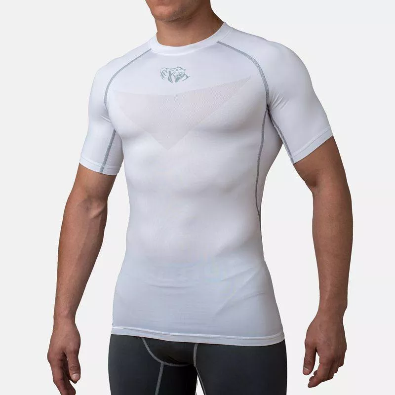 Компрессионная футболка Peresvit Air Motion Compression Short Sleeve Snow Grey-S
