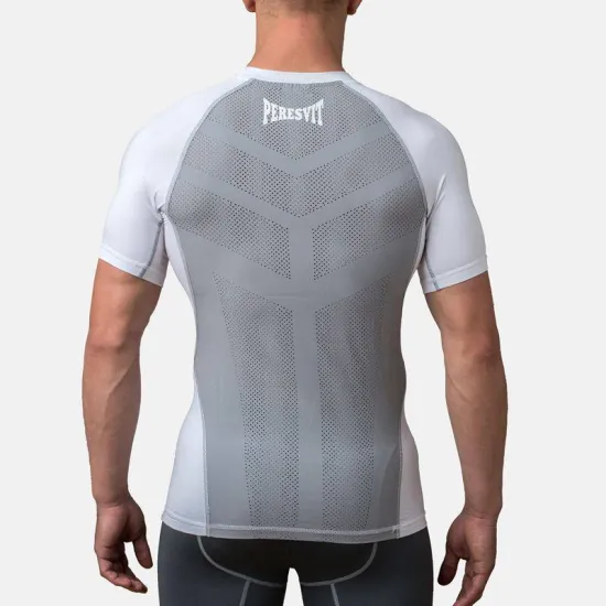 Компрессионная футболка Peresvit Air Motion Compression Short Sleeve Snow Grey-S