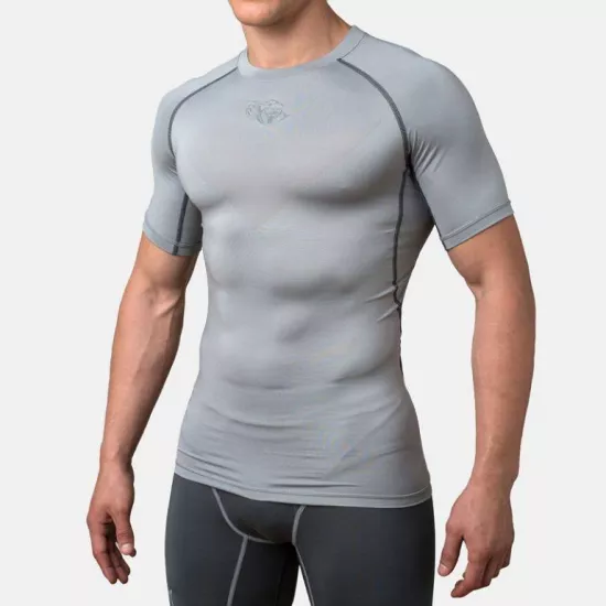 Компрессионная футболка Peresvit Air Motion Compression Short Sleeve T-Shirt Grey-S