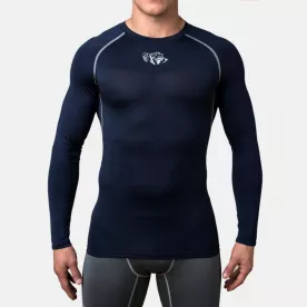 Компресійний лонгслів Peresvit Air Motion Compression Long Sleeve Navy Grey-S