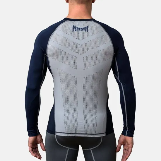 Компрессионный лонгслив Peresvit Air Motion Compression Long Sleeve Navy Grey-S