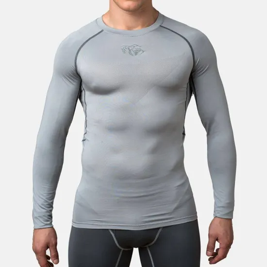 Компресійний лонгслів Peresvit Air Motion Compression Long Sleeve Grey-S