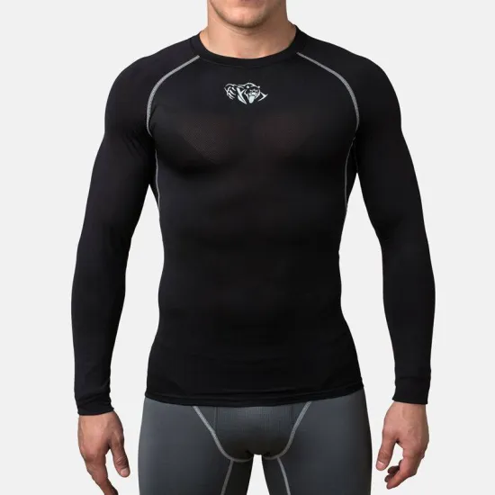 Компрессионный лонгслив Peresvit Air Motion Compression Long Sleeve Black-S