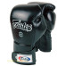 Боксерские перчатки Fairtex BGV6 Stylish Angular Spar Черные 10 унций