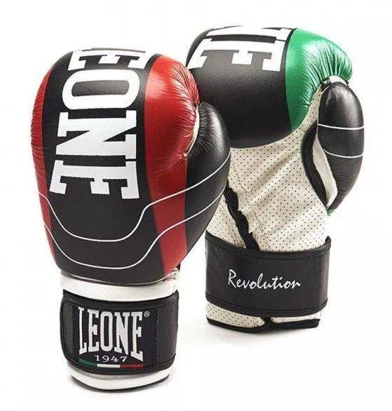 Боксерські рукавички Leone Revolution Black