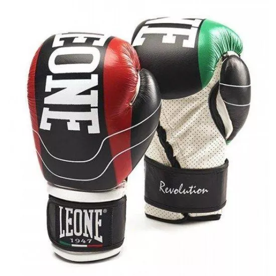 Боксерські рукавички Leone Revolution Black