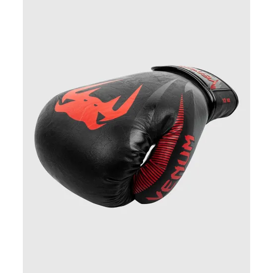 Боксерські рукавички Venum Impact Boxing Gloves Black Red-12