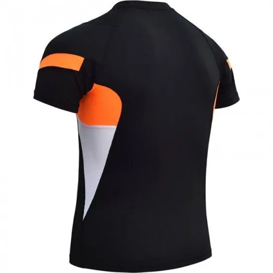 Рашгард с коротким рукавом RDX Lycra Orange-S