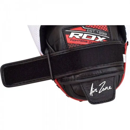 Лапы боксерские RDX Leather Red