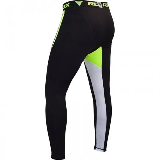 Штаны компрессионные RDX Lycra Green-M