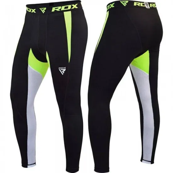 Штаны компрессионные RDX Lycra Green-M