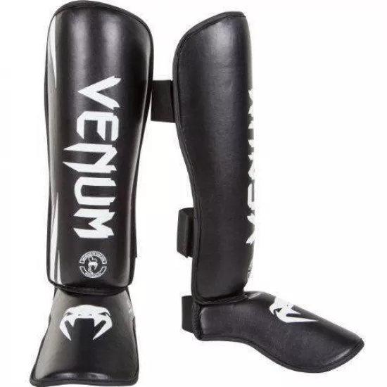 Защита ног Venum Challenger Standup Shinguards Black/White-XL