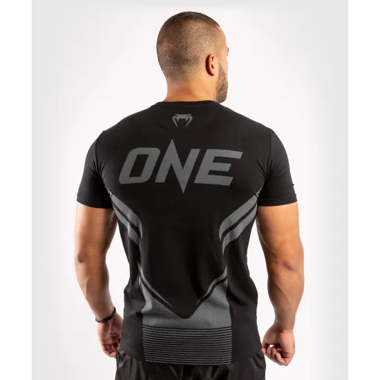 Футболка Venum ONE FC Black/Black S