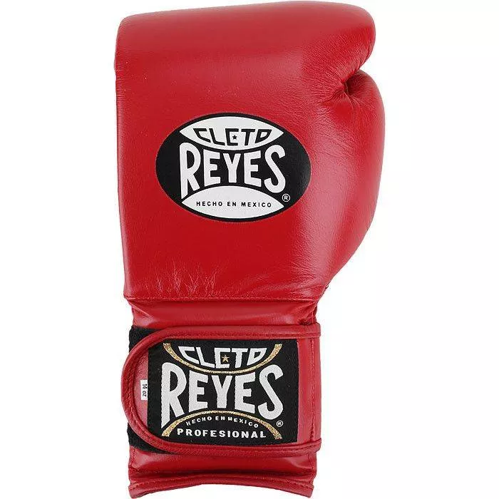 Боксерские перчатки Cleto Reyes Hook and Loop Training Gloves Red-12