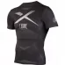 Рашгард с коротким рукавом Leone X-Shirt Black-S