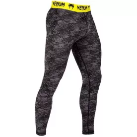 Компрессионные штаны Venum Tramo Spats Black/Yellow