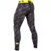 Компресійні штани Venum Tramo Spats Black/Yellow