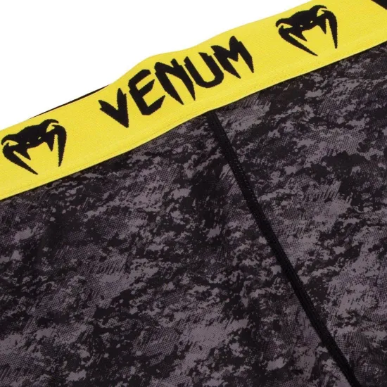 Компрессионные штаны Venum Tramo Spats Black/Yellow