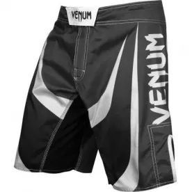 Шорты ММА Venum Predator Fightshorts Black/White-L