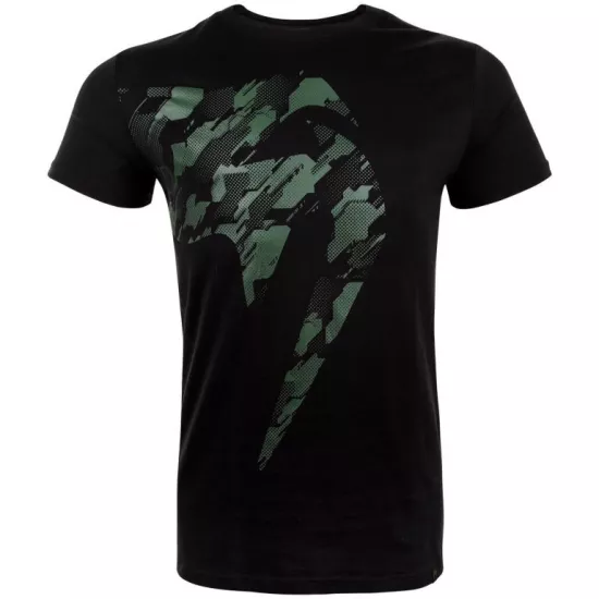Футболка Venum Tecmo Giant T-Shirt Khaki Black-XS