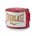 Боксерские бинты Everlast 3,05м Black/Pink-черный