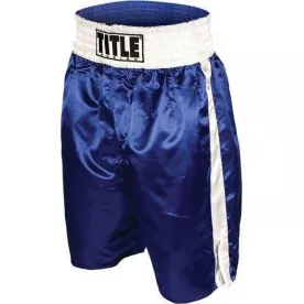 Шорты TITLE Boxing Professional Blue/white