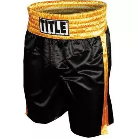 Шорты TITLE Boxing Professional Black/Gold