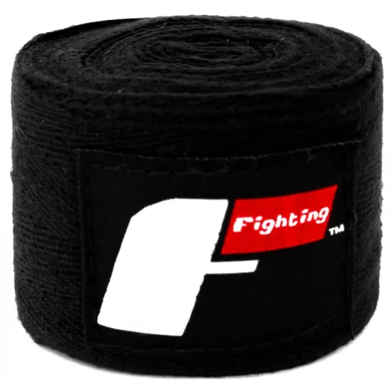 Бинти для боксу Fighting Sports Pro Elastic 4,57 м чорний