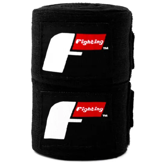 Бинти для боксу Fighting Sports Pro Elastic 4,57 м чорний