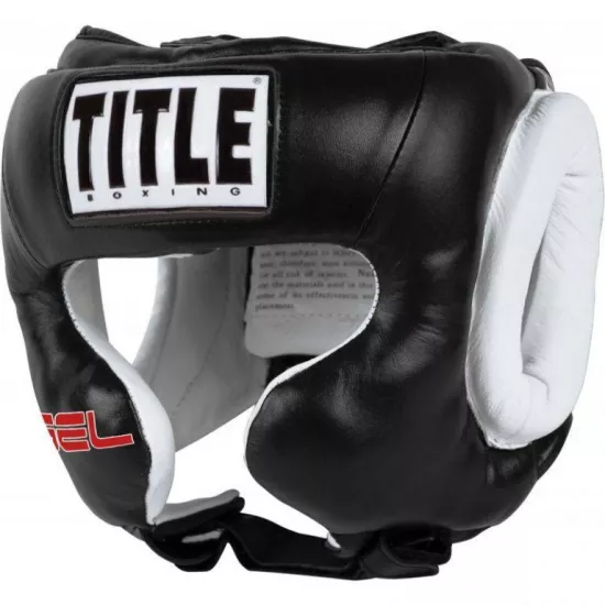 Шолом для боксу TITLE Gel World Training Headgear-L