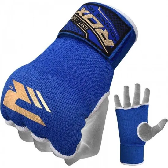 Бинт-перчатка для бокса RDX Inner Gel Blue-S
