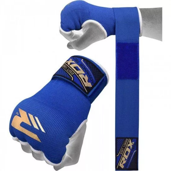 Бинт-перчатка для бокса RDX Inner Gel Blue-S