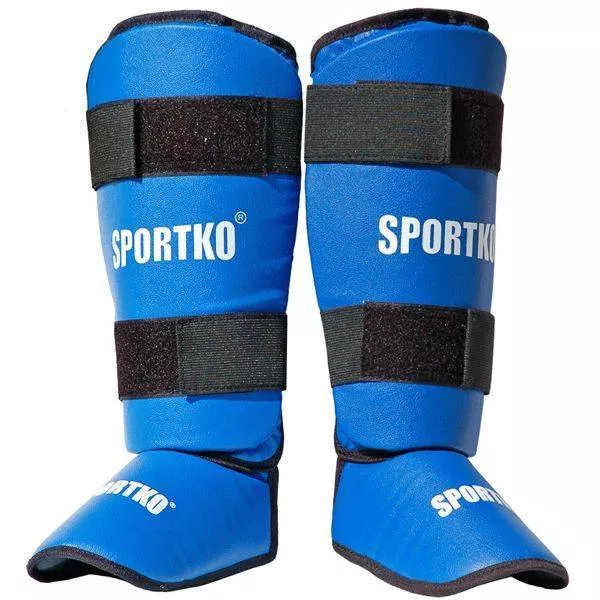 Захист для ніг Sportko арт. 331 Blue/Red-S