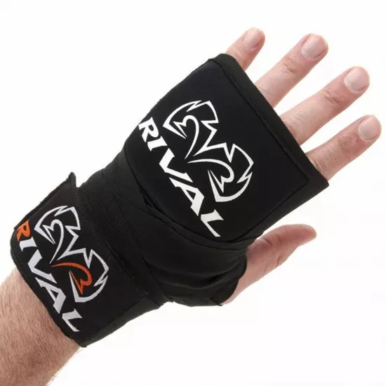Бинти-рукавички Rival Gel Wraps Чорні 4,57см