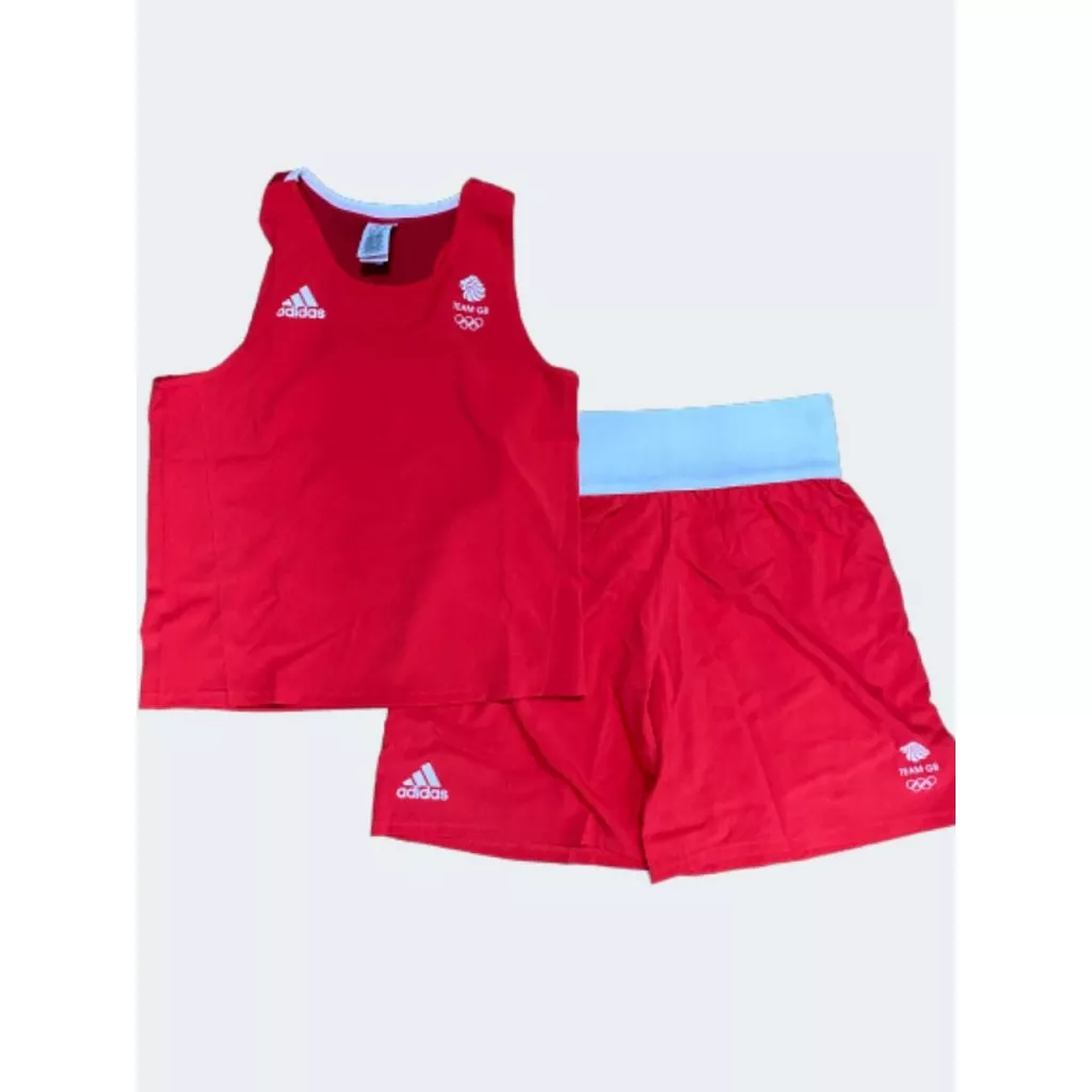 Форма для бокса Adidas Olympic Man GBR Красная-XS
