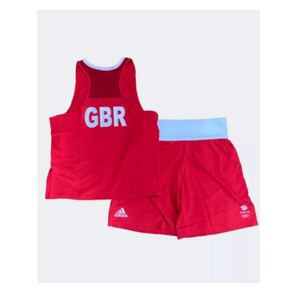 Форма для бокса Adidas Olympic Man GBR Красная-XS