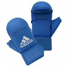 Перчатки для карате Adidas WKF Синие-XS