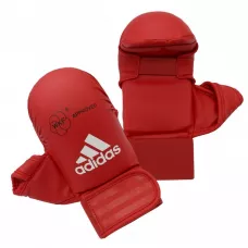 Перчатки для карате Adidas WKF Красные-XS
