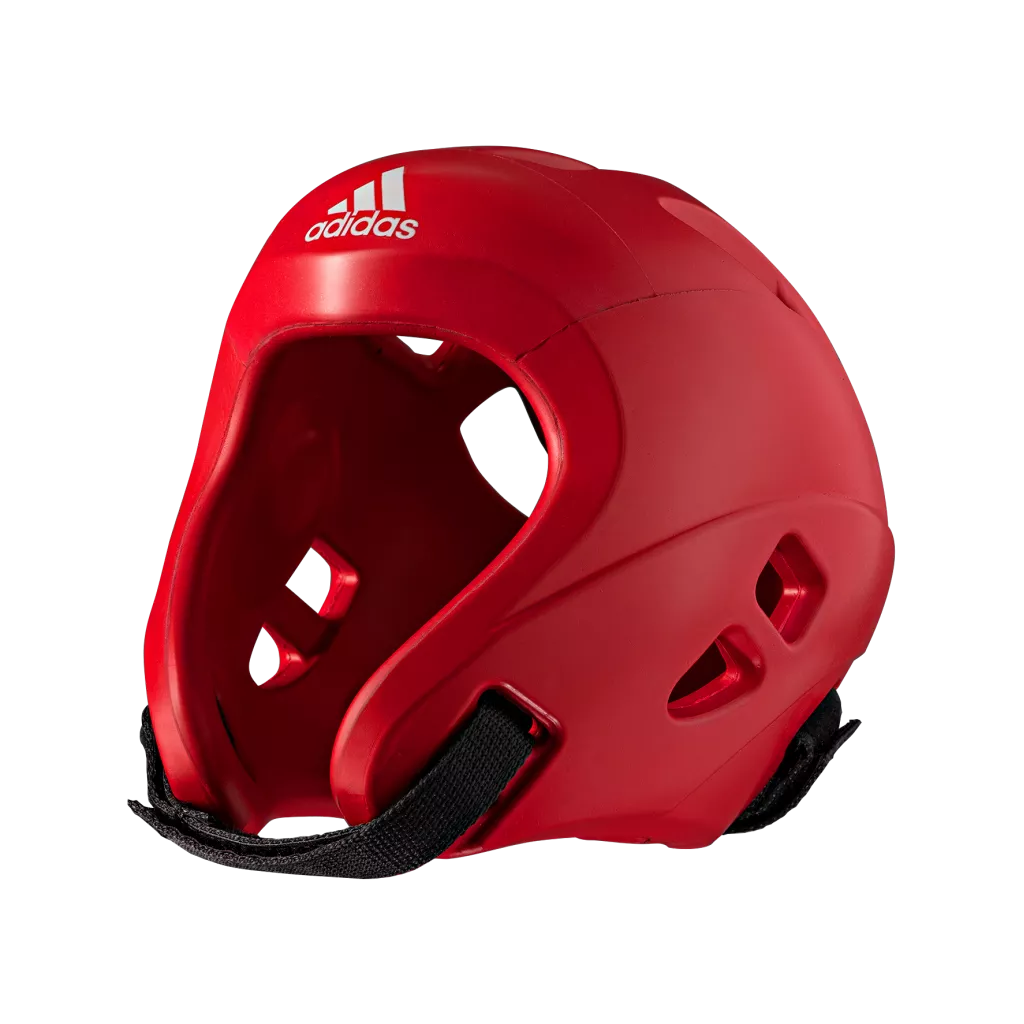 Шлем для кикбоксинга Adidas с лицензией WAKO Красный Размер: S
