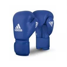 Боксерские перчатки Adidas AIBA Синие 12 унций